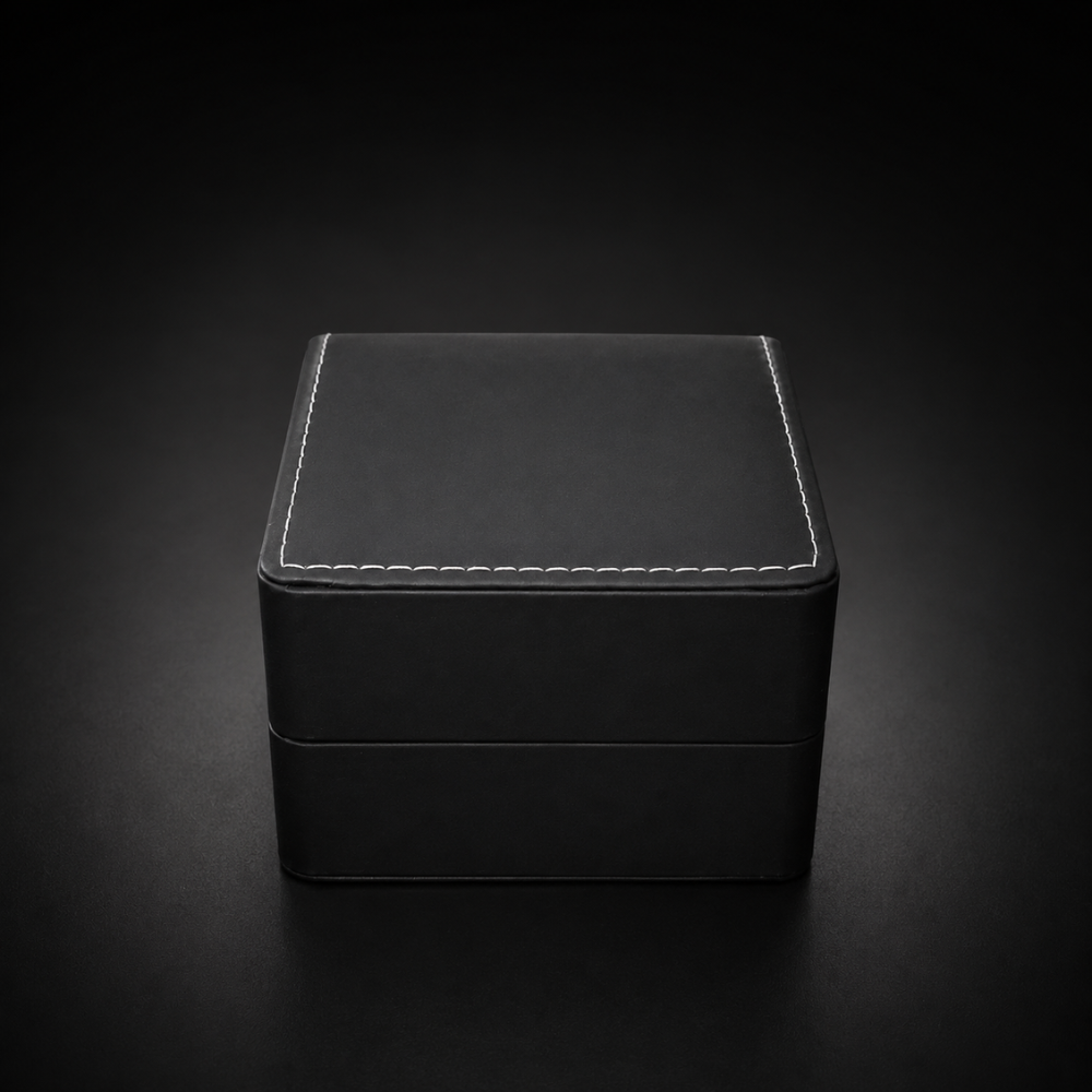 All In Watches black gift-ready presentation box closed